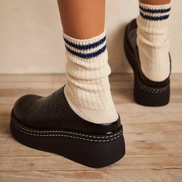 Miista | Shoes | Free People Miista Kristi Platform Leather Mules Black Eu  38 Nwob | Poshmark